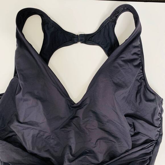 Miraclesuit Plot Twist Valerie One Piece Swimsuit 6006094 Size 10 NEW Black - Picture 7 of 13